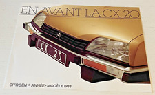 Notice Commerciale CITROEN CX
