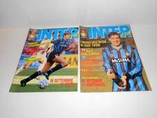 INTER football club 2 riviste 1990 n. 10 e 11 Berti