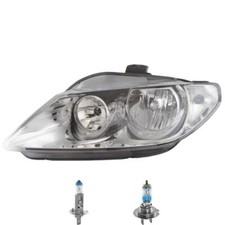 Faro Destro Inclusi Lampadine OSRAM H1 H7 Con Motore LWR Per Seat Exeo ST 3R5