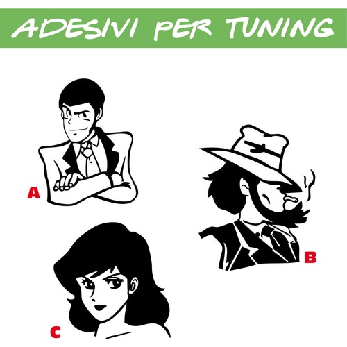 Adesivo prespaziato per tuning - prespaziato,