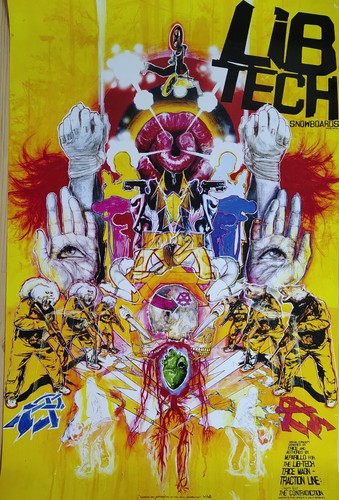 Poster lib tech snowboards - poster,