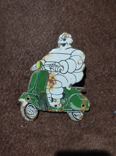 Targa insegna metallo - , smaltato