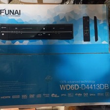 VIDEOREGISTRATORE VHS FUNAI WD6D-D4413DB HDMI COPIA VHS DVD RECORDER BELLISSIMO