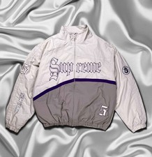 Giacca Supreme "5 New York" - bianco sporco / grigio - taglie M e L (Made in Canada)