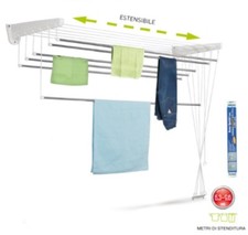 STENDIBIANCHERIA DA FISSAGGIO INOX MOD. ROMA 