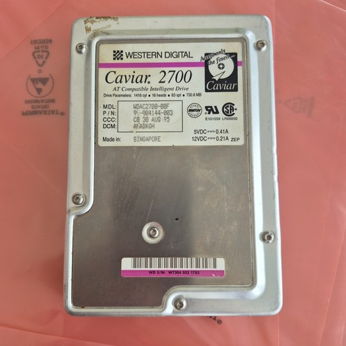 Caviar 2700 hdd 730 - wd, ⭐