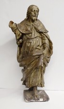 relic reliquary reliquia  ANTICA STATUA IN LEGNO SAN ROCCO MONTPELLIR  1700