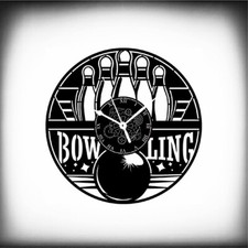 OROLOGIO DA PARETE - BOWLING -