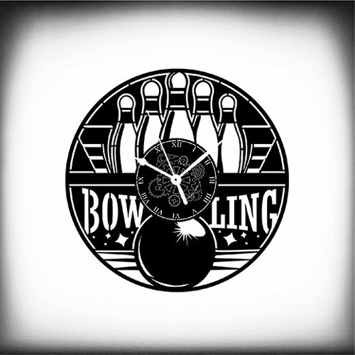 Orologio parete bowling - orologio,