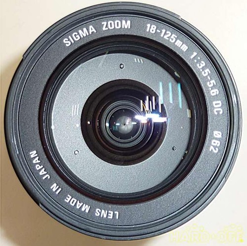 Sigma obiettivo zoom digitale