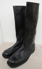 Stivali lunghi in pelle nera