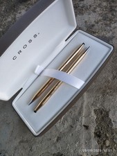 Set penna e matita 0,5.  Cross U.S.A made.  1/20  14 kt gold filled