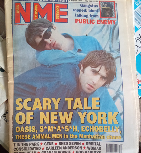 Nme magazine oasis 6th - magazine,