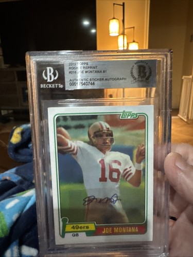 Joe montana 2012 - joe, 1981