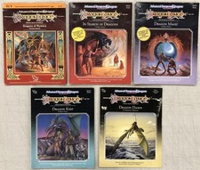 AD&D DragonLance game modules