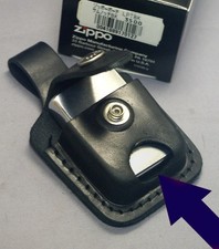 Custodia in pelle ZIPPO con