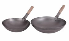 WOK SET Padella 33+40cm Ø