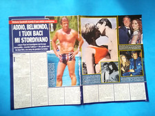 CLIPPING ARTICOLO DI GIORNALE GOSSIP TV STEFANIA SANDRELLI DA COLLEZIONE - (96)
