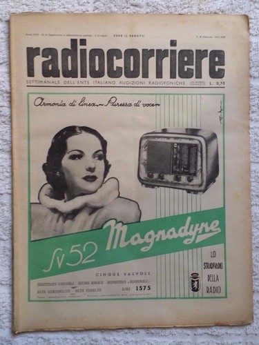 Radiocorriere eiar 1941 - tv, 6