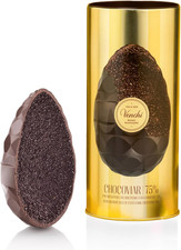 - Uovo Di Cioccolato Chocoviar 75%, Gusto Extra Fondente 75%, Con Granella Extra