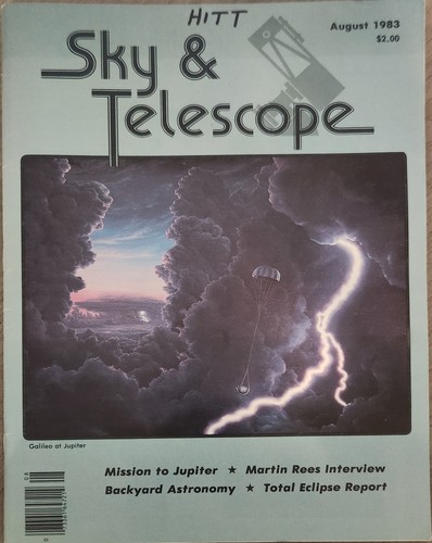 Vintage sky and telescope - sky,
