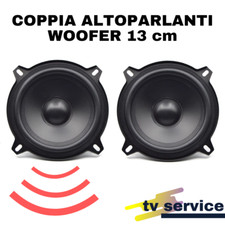 COPPIA Altoparlanti Woofer 13 cm 80 Watt 4 ohm