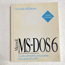Manuale Microsoft Windows  MS-DOS 6 - VINTAGE