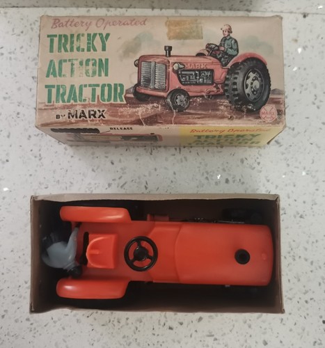 Trattore vintage scatola - trattore, in