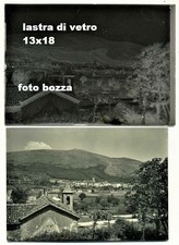 BUONABITACOLO - SALERNO - NEGATIVA IN LASTRA DI VETRO E BOZZA FOTOGRAFICA