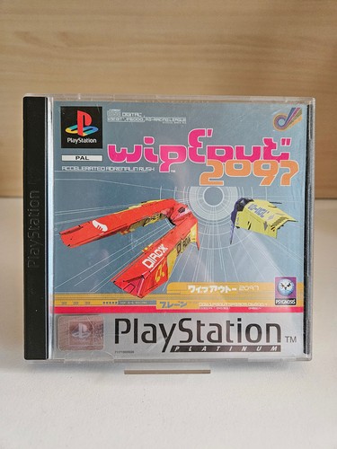 Wipeout 2097 ps1 platinum - wipeout,