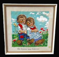 Quadro in tessuto con cornice