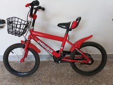 Bici Bicicletta Bambino 16 Pollici Regolabile 