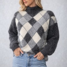 Maglione Argyle Vintage anni