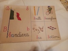 Cartoncino Vintage Alfabetiere