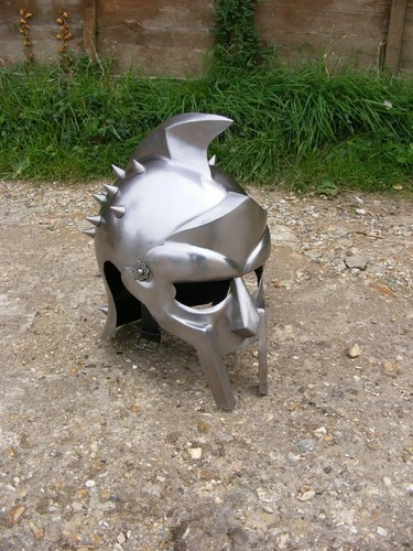 Elmo romano medievale replica - elmo,