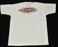 T-shirt bianca vintage The Academy of Country Music 33° annuale ACM anni 90 taglia XL