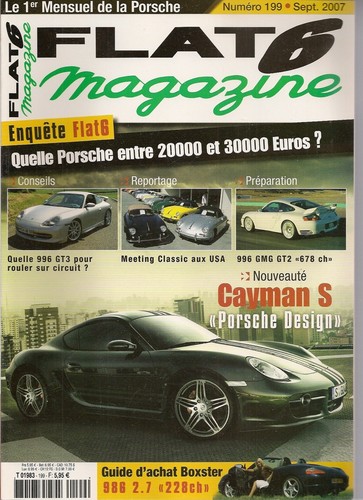 Flat 199 porsche 986 cayman - 6,
