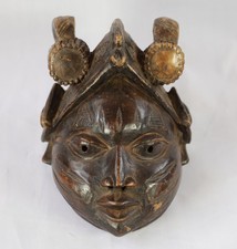 0824 YORUBA GELED MASK WITH