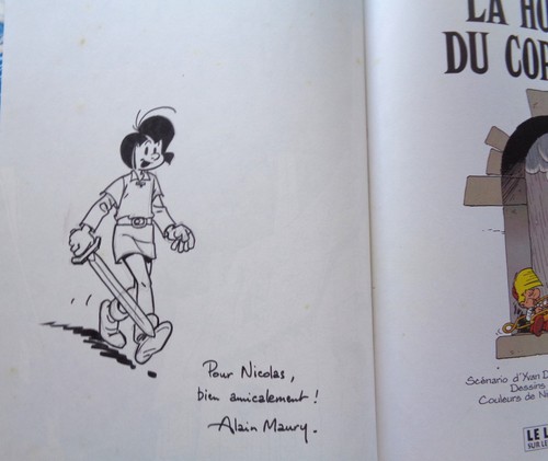 Dédicace alain maury - dédicace,
