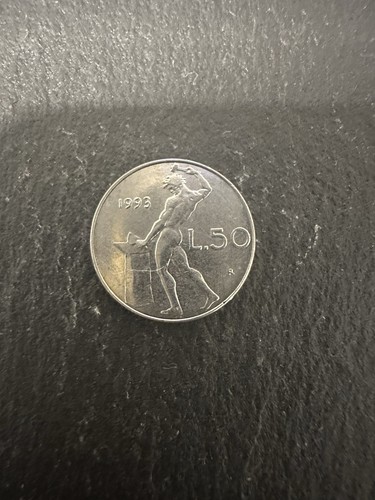 Micro moneta lire 1993 - moneta,