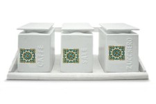 Set tris barattoli cucina - tris, da