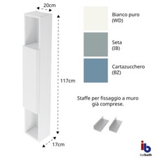 Mobile da bagno sospeso con