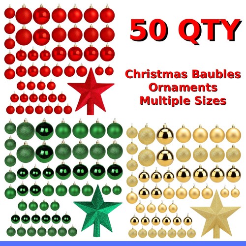 50pz palline natale - palline, di