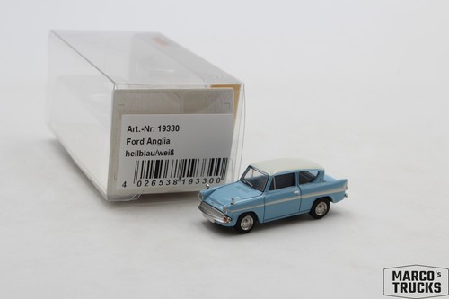 Brekina ford anglia colore blu - ford,