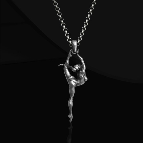 Collana ballerina artistica - , in