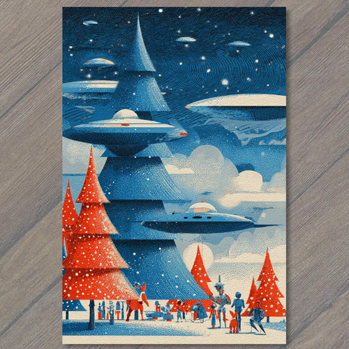 Stampa artistica ufo - artistica,