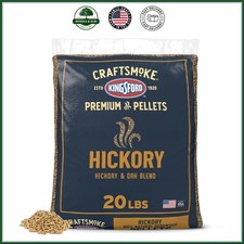 Pellet fumo hickory - da, in