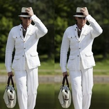 Giacche Safari Uomo Lino