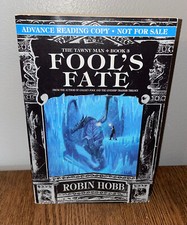 ARC / Uncorrected Proof Fool’s Fate Signed by Robin Hobb (Bantam, 2004)