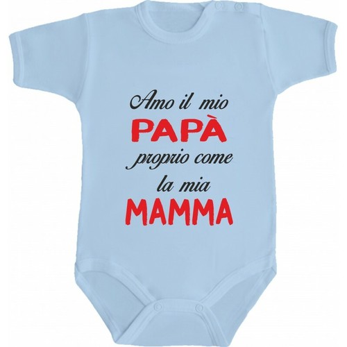 Body neonato bimbo bimba amo - body,